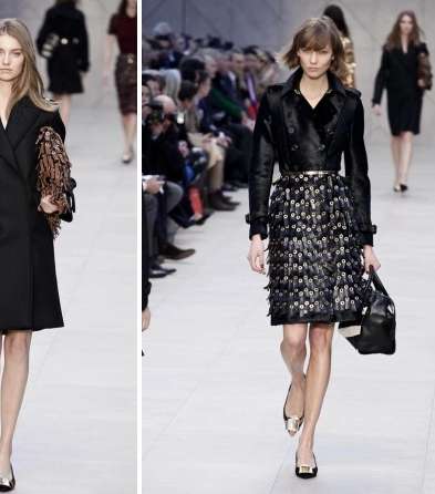 Burberry تقدّم لك اجمل التصاميم لشتاء 2014