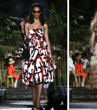 فساتين مميّزة لصيف 2014 من مجموعة Dsquared2