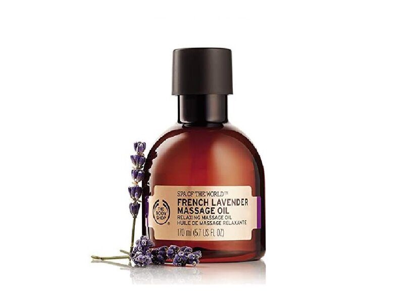 مرطب The Body Shop French Lavender Massage Oil