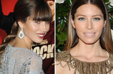 صور اجمل لوكات شعر ومكياج النجمة جيسيكا بيال 