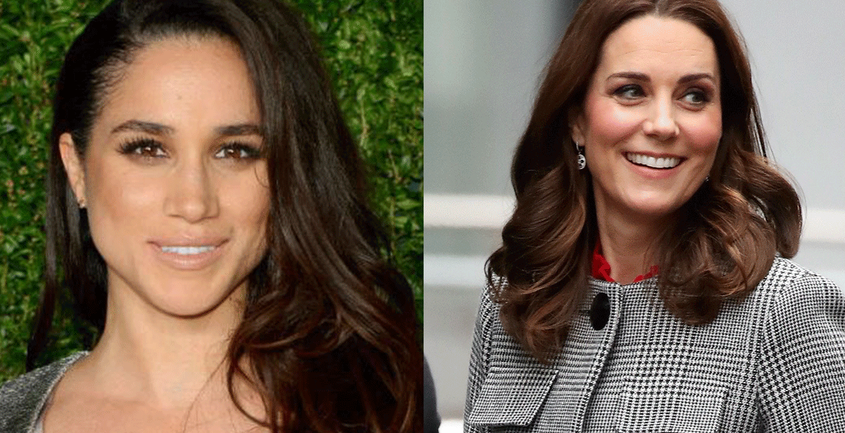 ميغان ماركل وكيت ميدلتون بالفستان نفسه صدفة او عمدا