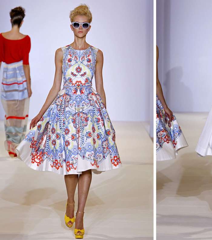 من مجموعة Temperley London لربيع وصيف 2013