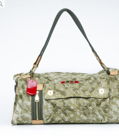 حقيبة Louis Vuitton Neo Speedy Green Denim 