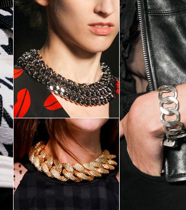 السلاسل الحديدية موضة في صيف 2014