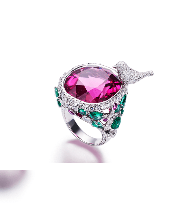العصفور يحرص خاتم Piaget