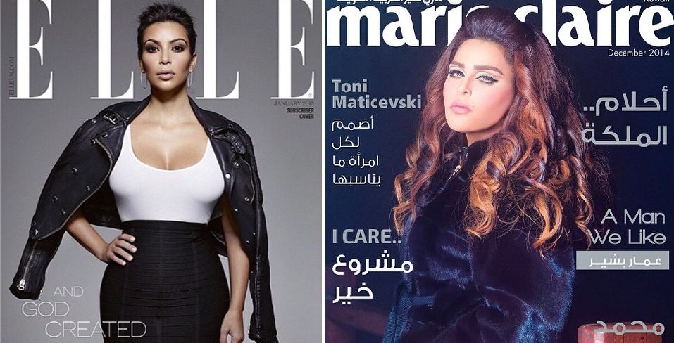 صور الفنانات على غلاف المجلات