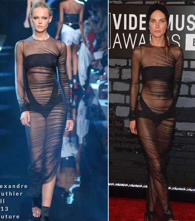 Erin Wasson من بين النجمات اللواتي اخترن أسوأ الفساتين لحفل VMA