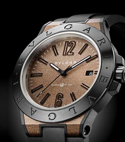 بالصور، ساعة  Diagono Magnesium الجديدة من Bulgari
