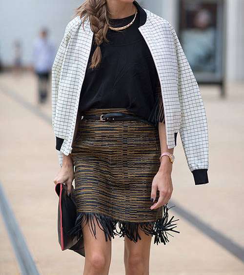 من صيحات الموضة في صيف 2014، السترة الرياضيّة Bomber Jacket
