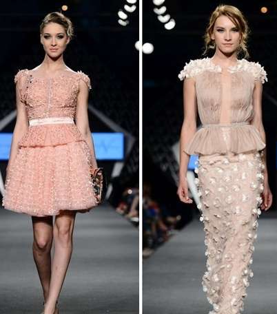 صور مجموعة فساتين ندوى الاعور لصيف 2014 | ازياء لبنانية 