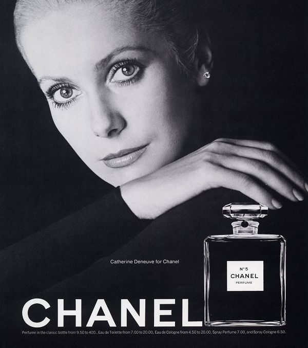 Catherine Deneuve شاركت في إعلانات Chanel