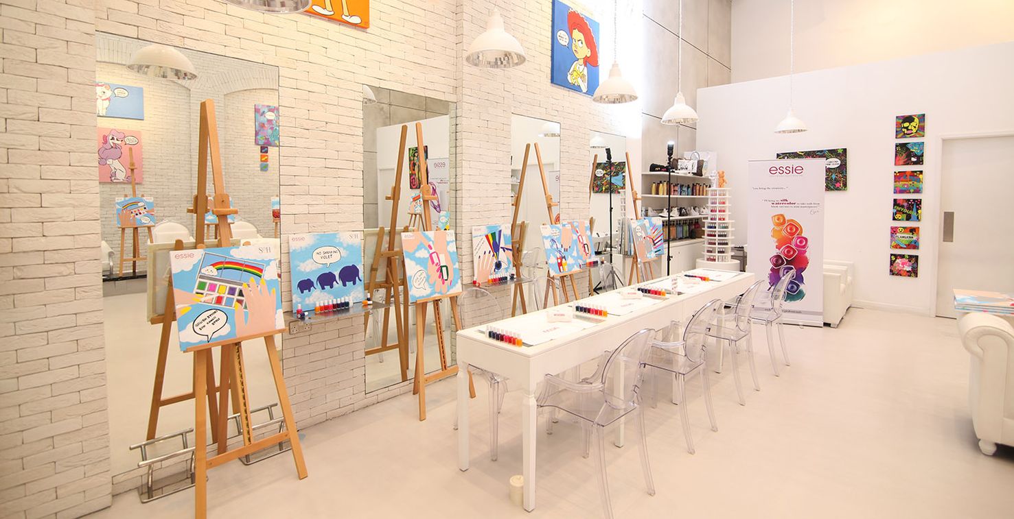 صالون Soh Art & Beauty  يستضيف حفل اطلاق مجموعة Silk Watercolors من Essie