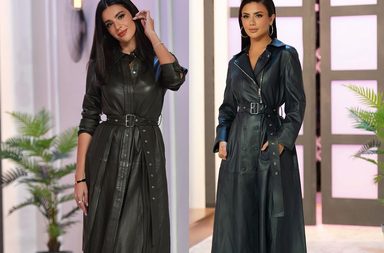 ديما الاسدي وملكة جمال لبنان السابقة بيرلا حلو بالفستان نفسه