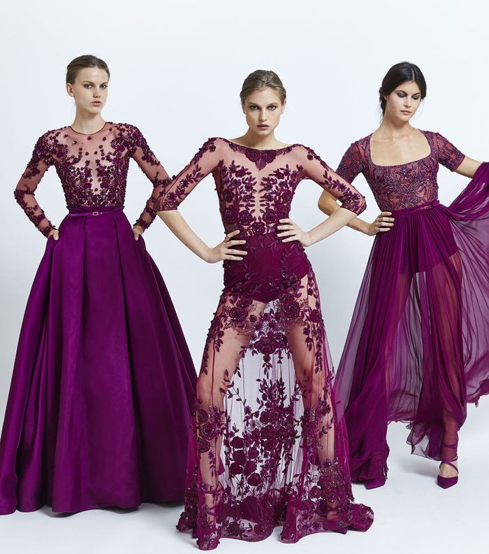 اختاري أجمل الفساتين لصيف 2015 من توقيع زهير مراد