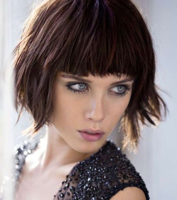 اخر قصات للشعر القصير 2015