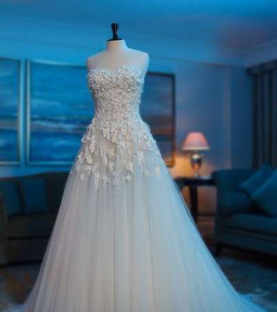 فستان من مجموعة عبد محفوظ