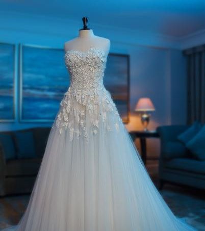 فستان من مجموعة عبد محفوظ