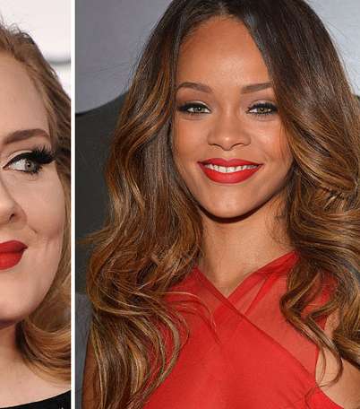 صور لوكات مكياج وشعر النجمات في حفل الغرامي عبر السنوات