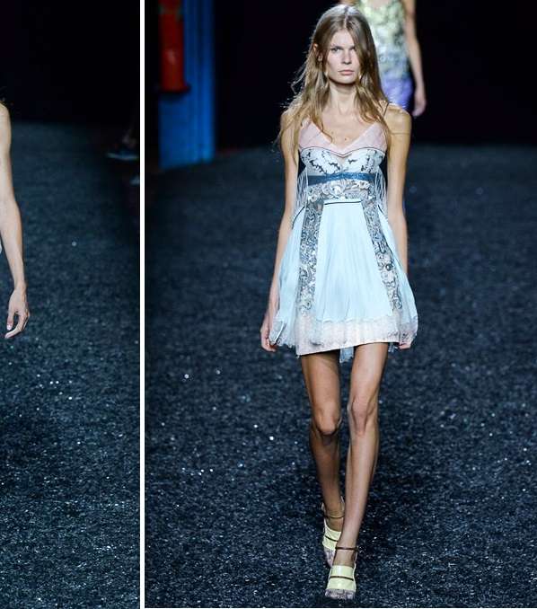 تصاميم مميّزة من مجموعة Mary Katrantzou لصيف 2015