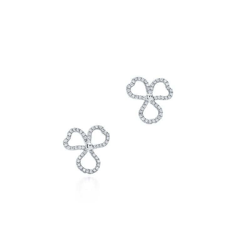 اقراط على شكل الزهرة من تيفاني أند كو مجموعة Paper Flowers