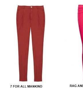 لمظهر مميّز في صيف 2012، ارتدي الجينزات الملوّنة