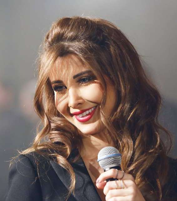 تسريحة نانسي عجرم بالصور