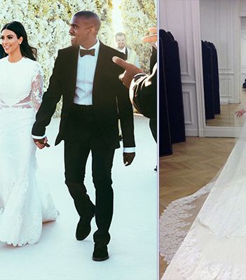 كيم كارداشيان بثوب زفاف Givenchy 
