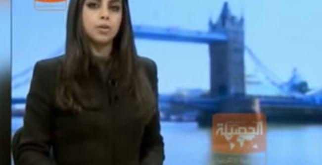 مذيعة سعودية من دون حجاب