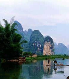 جبال قويلين أو Guilin Mountains
