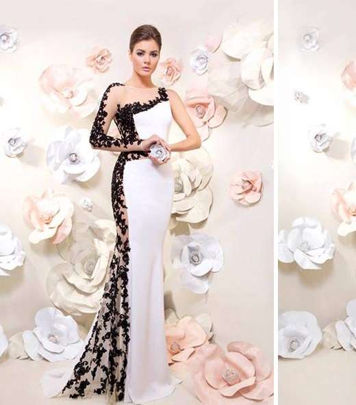 من مجموعة طارق سنو، إليك أجمل الفساتين الرسمية