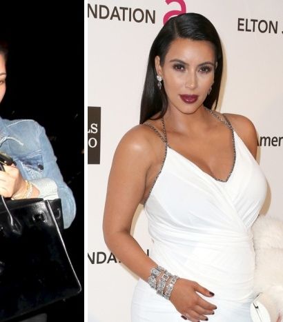 كيم كارداشيان من دون مكياج