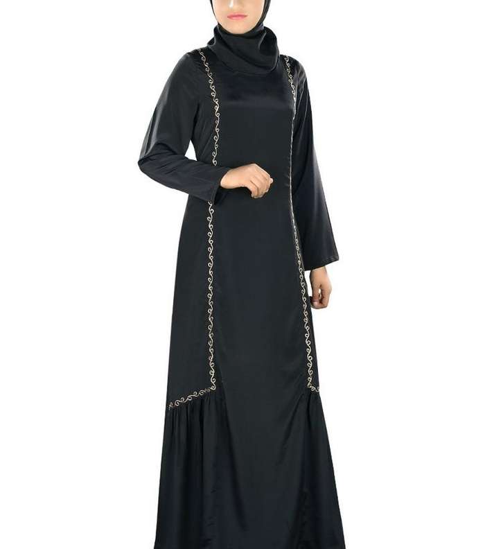 صور احدث موضة عبايات سوداء