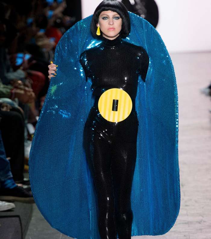 ازياء جيريمي سكوت الغريبة لصيف 2017 من اسبوع الموضة في نيويورك