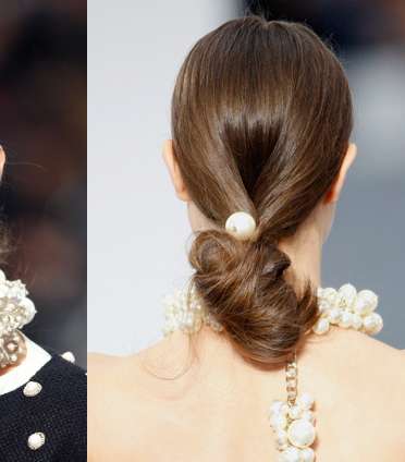 كعكة مزيّنة باللؤلؤ