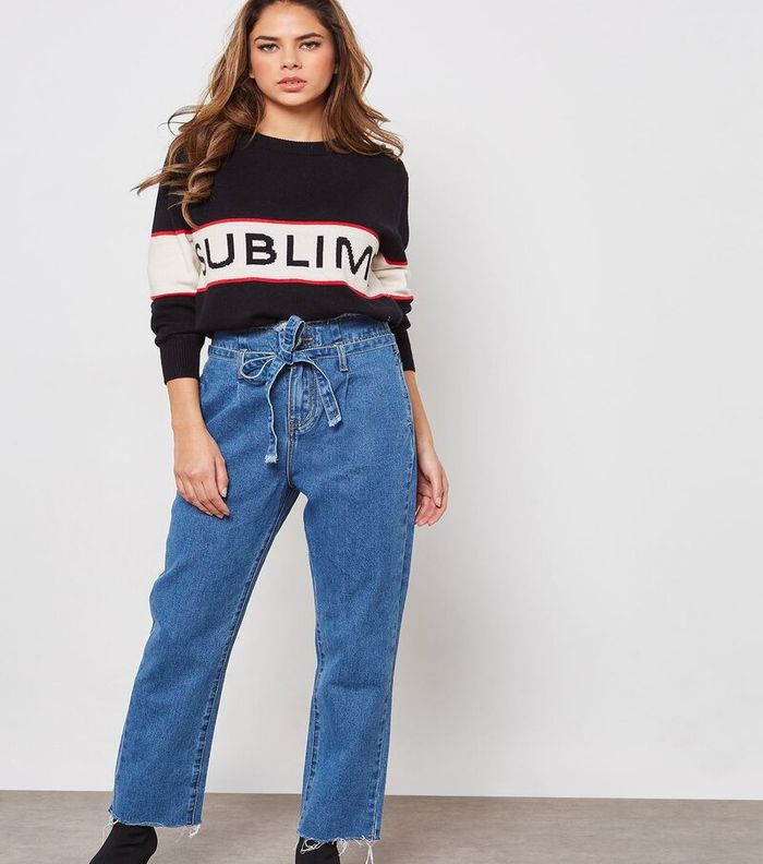 صور اجمل بناطيل جينز نسائي