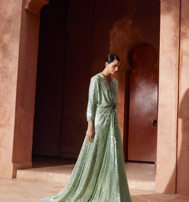 فستان الترتر من Net a porter لشهر رمضان