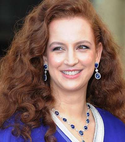إطلالات شعر وماكياج الأميرة للا سلمى 