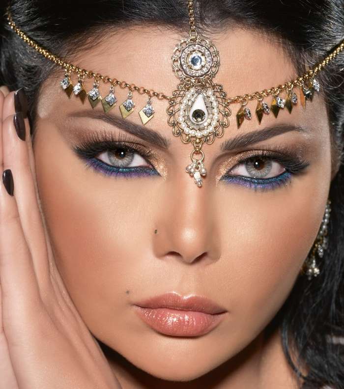 مكياج خليجي ناعم - هيفاء وهبي