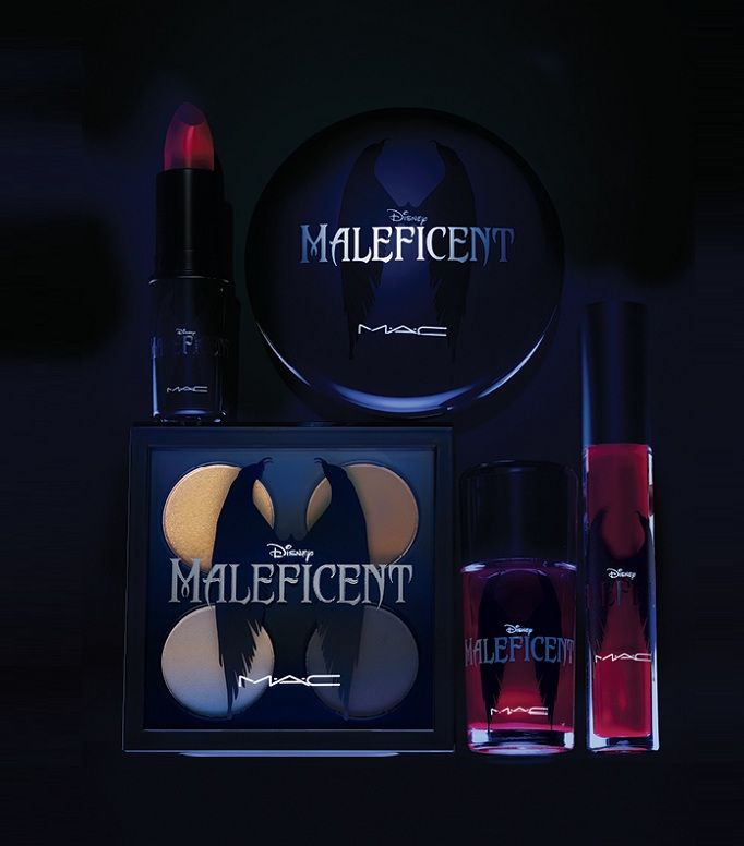 ألوان مكياج مجموعة Maleficent مستوحاة من فيلم أنجيلينا جولي