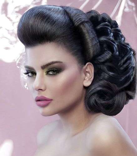 صور تسريحات مرفوعه فخمه