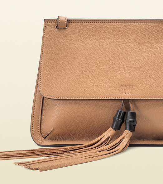 تميزي في صيف 2015 بحقيبة غوتشي Bamboo Daily flap bag