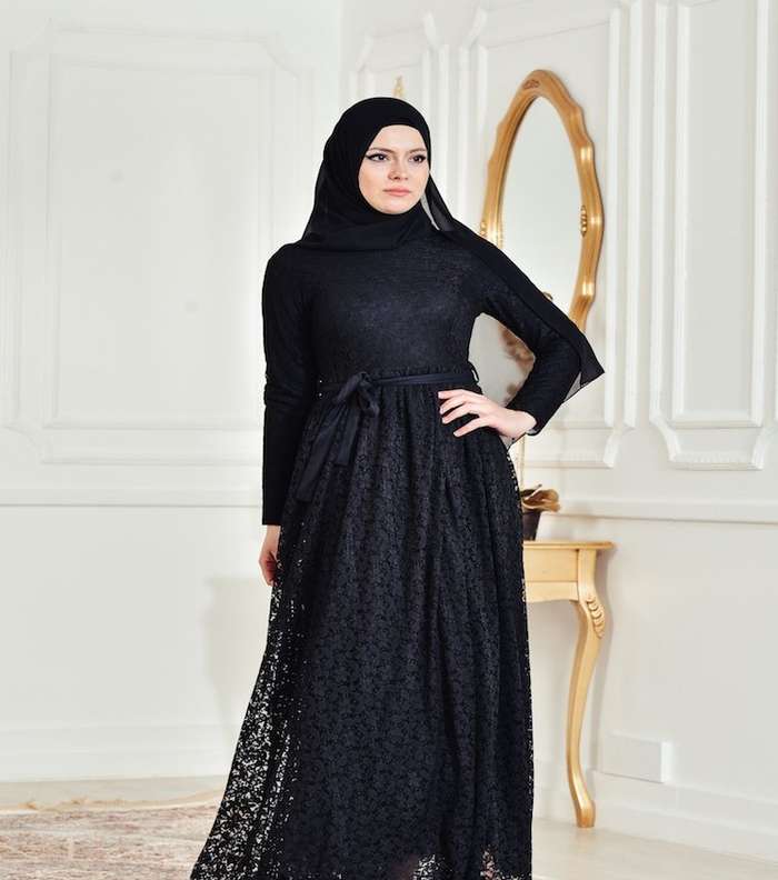 صور اجمل عبايات حزام عالخصر