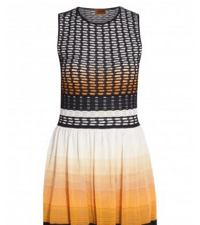 فستان مقلّم من Missoni