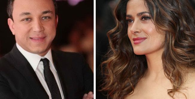 سلمى حايك تختار خبير الماكياج بسّام فتوح 