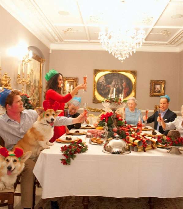 عشاء الميلاد الملكي يجمع أفراد الأسرة المالكة في بريطانيا 