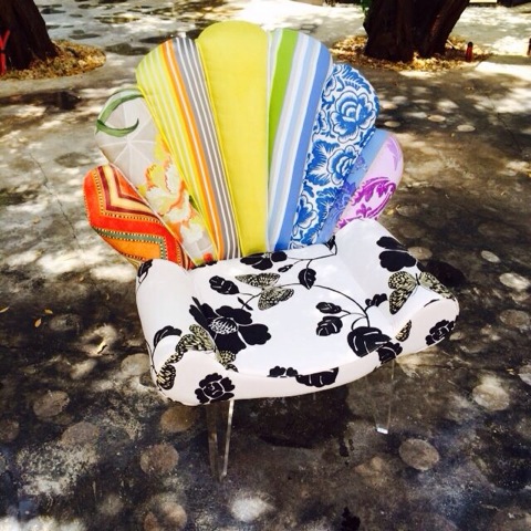 The Rainbow Chair من تصميم Kun Studio