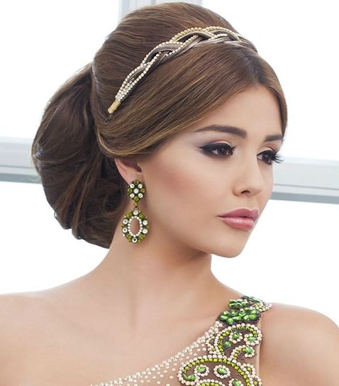صور تساريح عرايس 2014 | موديلات تسريحات مرفوعة للعروس