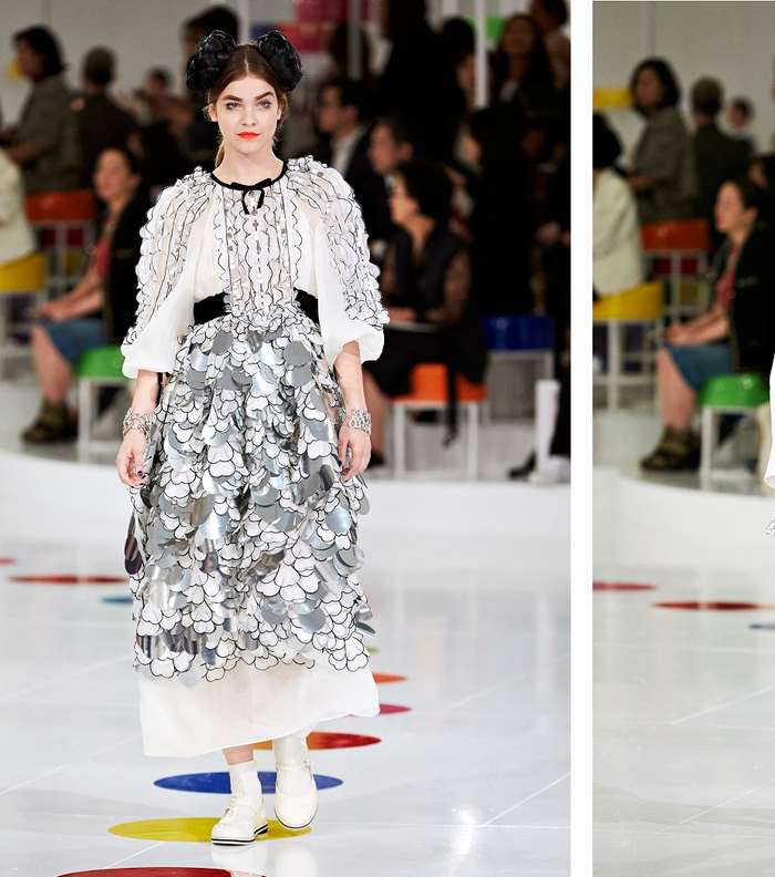 من مجموعة CHANEL الكروز 2016، اليك موضة ربطة العنق