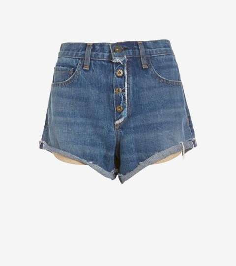 اختاري الشورت القصير بقصة الخصر العالي من Rag & Bone