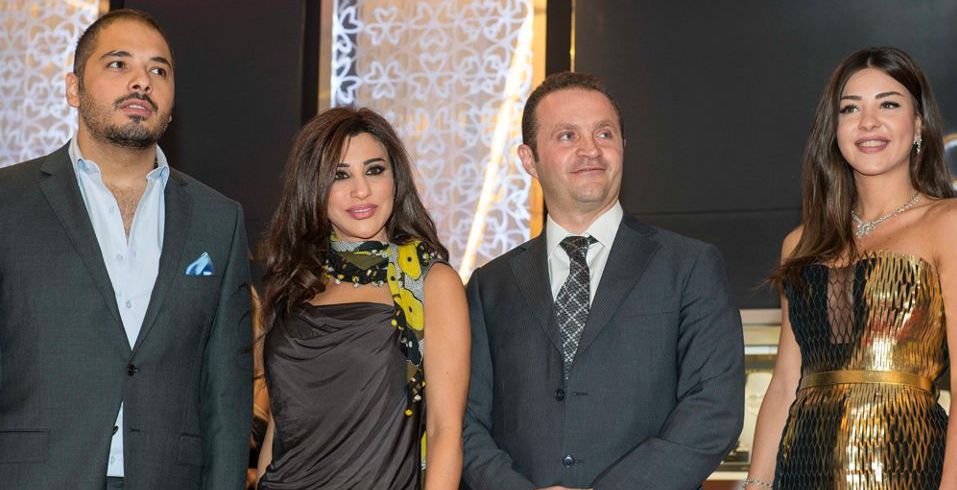 نجوى كرم ورامي عياش في افتتاح دار "معوض" في الكويت